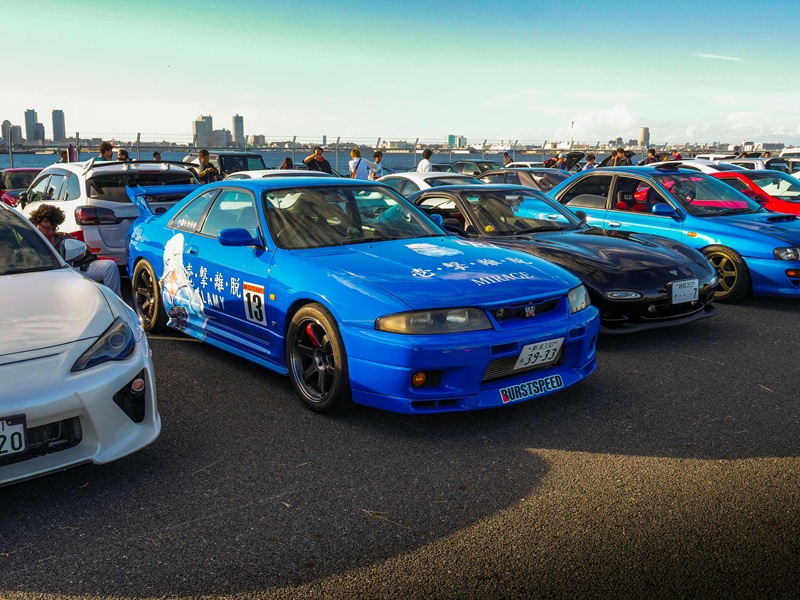 Modified car compliant with US road regulations